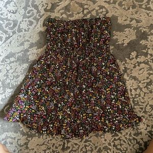 Jack Wills Strapless Floral Top